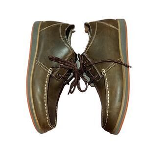 Skechers - brown leather uppers 7.5